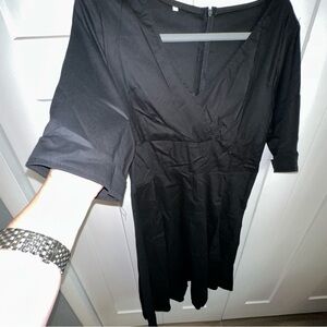 1950’s Inspired Black Party Dress nwt-xxl